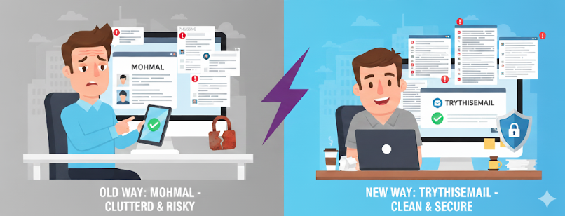 TryThisEmail vs Mohmal Alternative Comparison 2025